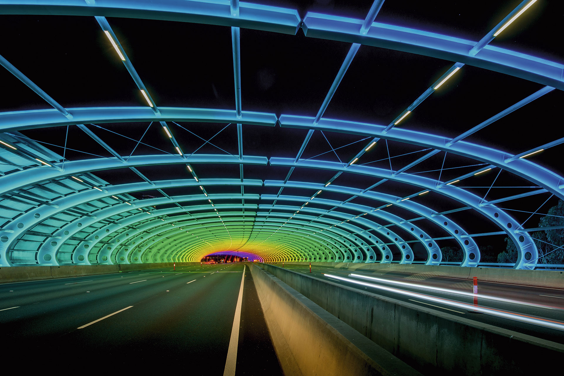 CityLink Sound Tube, Melbourne, Australia arc